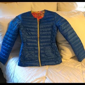 Lilly Pulitzer Lilah Goose Down Reversible Jacket